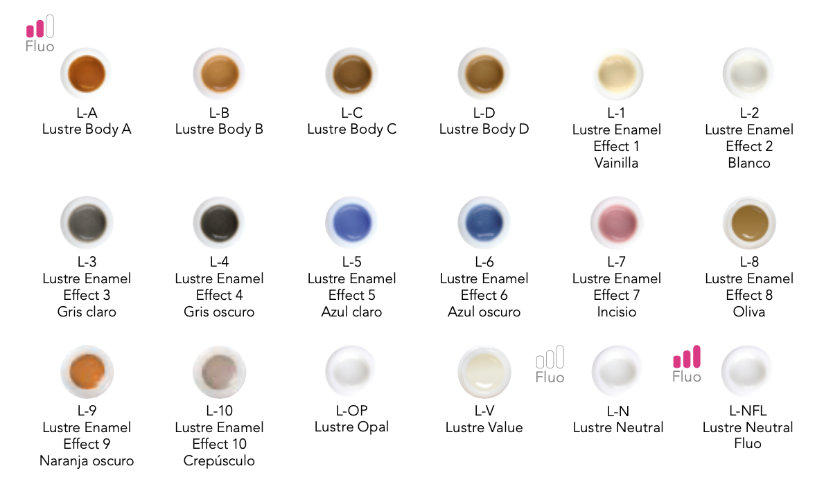 Lustre Pastes ONE V-Shades